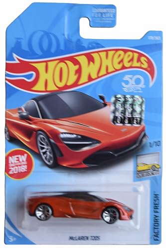 Hot Wheels McLaren 720S, Factory Fresh 1/10 miniatura 1