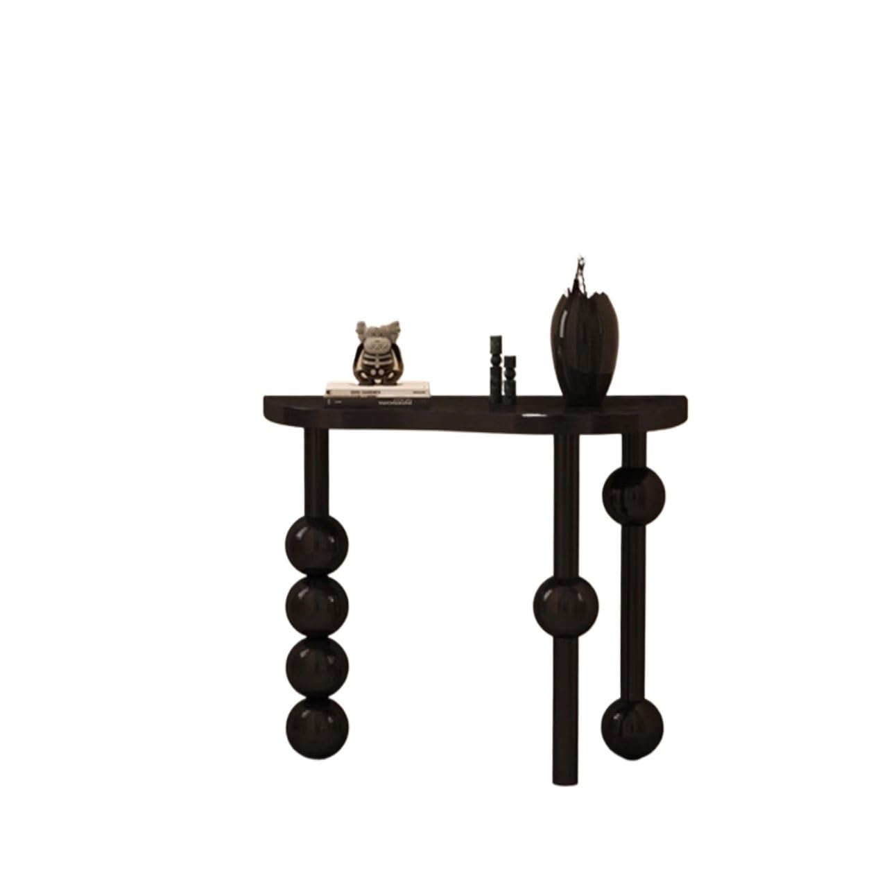 ENGENDER Console Tables Entryway Table Solid Wood Bar Case Aisle End View(80 * 40 * 80cm)