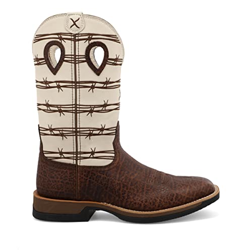 Image of Twisted X Men's 6 inch Work Oblique Toe Boot with CellSole comfort footbed