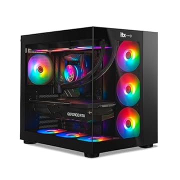 PC Gamer ITX Arena, Ryzen 7 7800X3D, NVidia GeForce RTX 5070 12GB, Ram 16GB, SSD NVMe 1TB, Gabinete Gamer RGB
