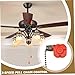 Ceiling Fan Pull Chain, Ceiling Fan Switch, 3 Speed Pull Chain Replacement Control Switch for Fans, Wall Lamps, Cabinet Light