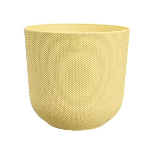 elho jazz rund 26cm Blumentopf - Cream Yellow – Ansicht 2