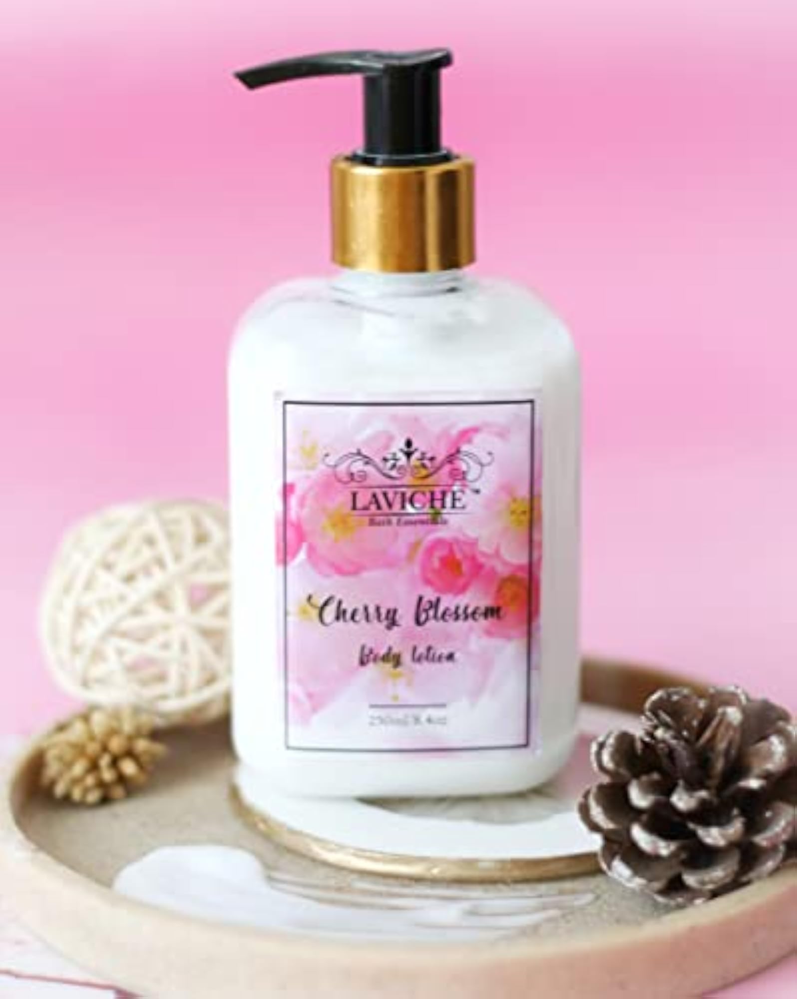 Cherry Blossom Body Lotion for Soft & Supple Skin, 250Ml
