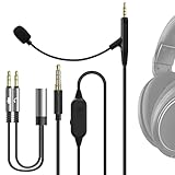 GEEKRIA Boom Mic Cable Compatible with Sennheiser...