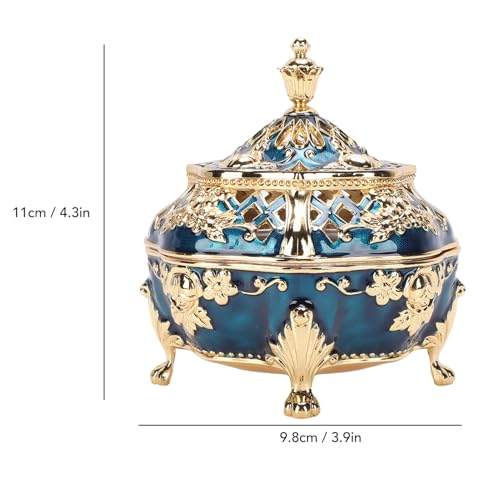 Porte-encens conique style vintage européen, idée cadeau idéale pour décoration
