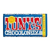 Tony's Chocolonely - 70% Dark Chocolate Bar - Belgium Chocolate, No Artificial Flavoring, Fairtrade & B Corp Certified - 6.35 Oz
