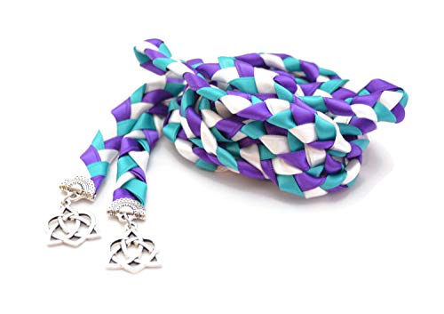 Divinity Braid Peacock Celtic Heart Knot Wedding Hand Fasting Cord Divinity Braid Celtic Knot #TOP20