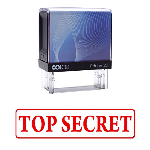 TOP SECRET Selbstfarber Stempel Individuelle Colop Buro Stationar...