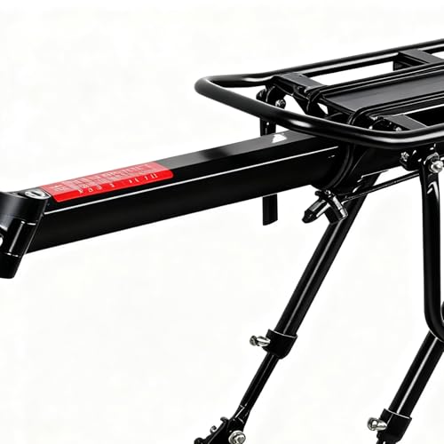 Porte-bagages de vélo robuste extensible et support cargaison pour voyage à vélo - 7