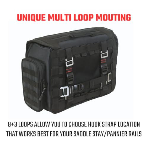 Image of Pangong V2 Motorcycle Pannier Bags | 50L | Waterproof | Ideal for Himalayan 450