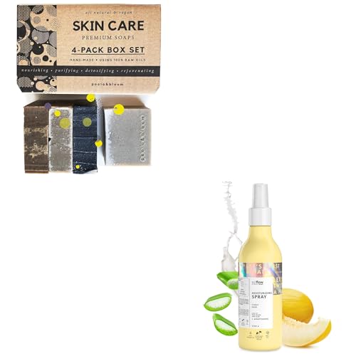 Ensemble corps et cheveux Blink Station avec savon exfoliant et spray
