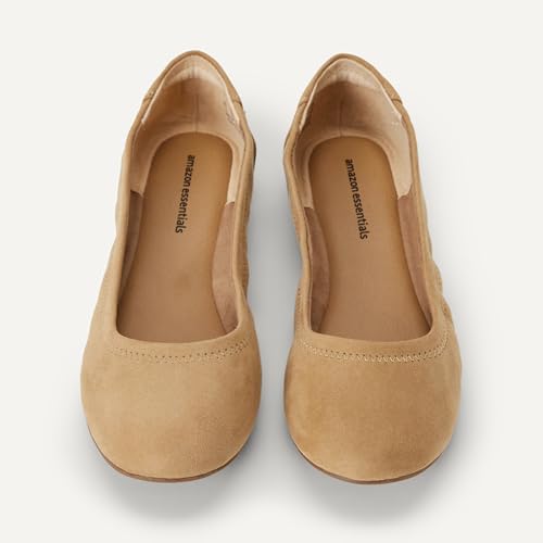 Image of Amazon Essentials Women's Belice Comfortable Slip-On Ballet Flats Shoes