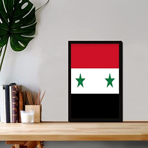 Drapeau de la Syrie poster encadré cadeau original - 5