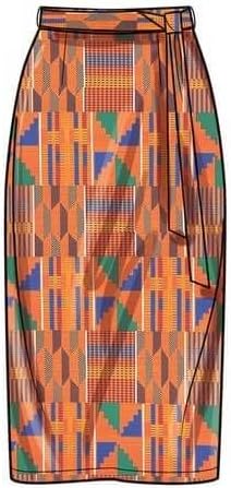 Miniatura 4 de Simplicity Misses - Camiseta de punto, cárdigan y falda con patrón de costura, multicolor, 2 piezas