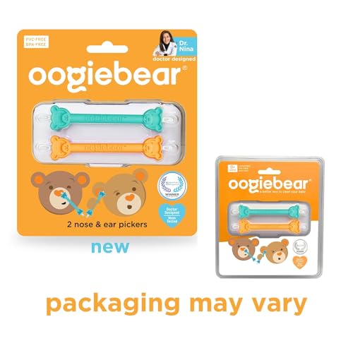 image for oogiebear: Baby Nose Cleaner & Ear Wax Removal Tool - Safe Booger & Ea