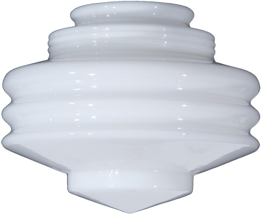 B&P Lamp® Usa-Made Art Deco Pendant Shade