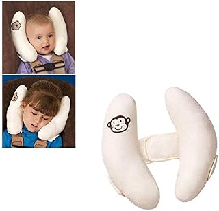 Adjustable Baby Car Seat Stroller Safety Pillow,Soft Head Neck Support, Banana U-Shape Children