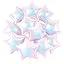 15pcs-iridescent Five Point