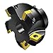 Sandvik Coromant 3" Maxdia, Coromill 210 Face Milling Cutter, 1" Arbor Mount, Coromill 210-Size 14(R210-140512M/E-) Insert, 10? Lead, Ra210-076R25-14M (Pack of 1)