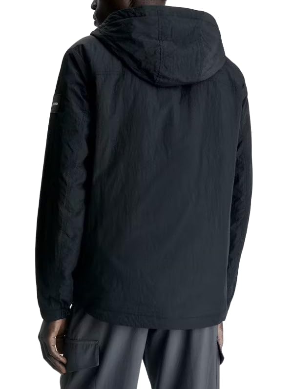 Jacket Con Capp Padded Calvin Klein en nylon crinkle déperlant et chaud - 2