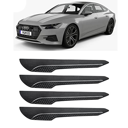 Image of AOSIS-Car Bumper Protector /Bumper Guard for Audi A7 with Single Chrome Stripe (4-Pcs)