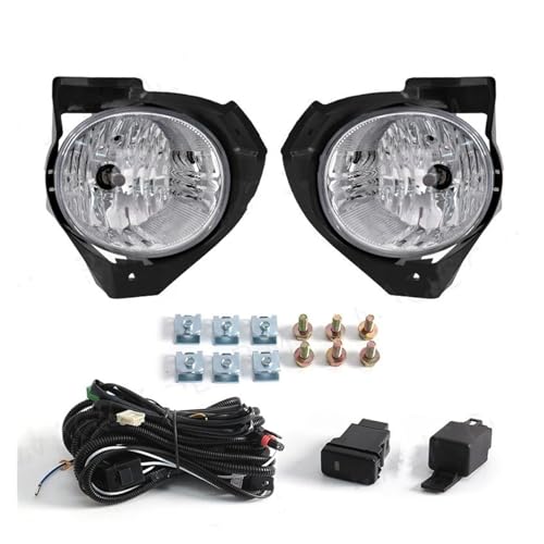 Feux antibrouillard halogène Hilux Vigo kit phare pare-choc avant 2008 2009 2010 avec relais