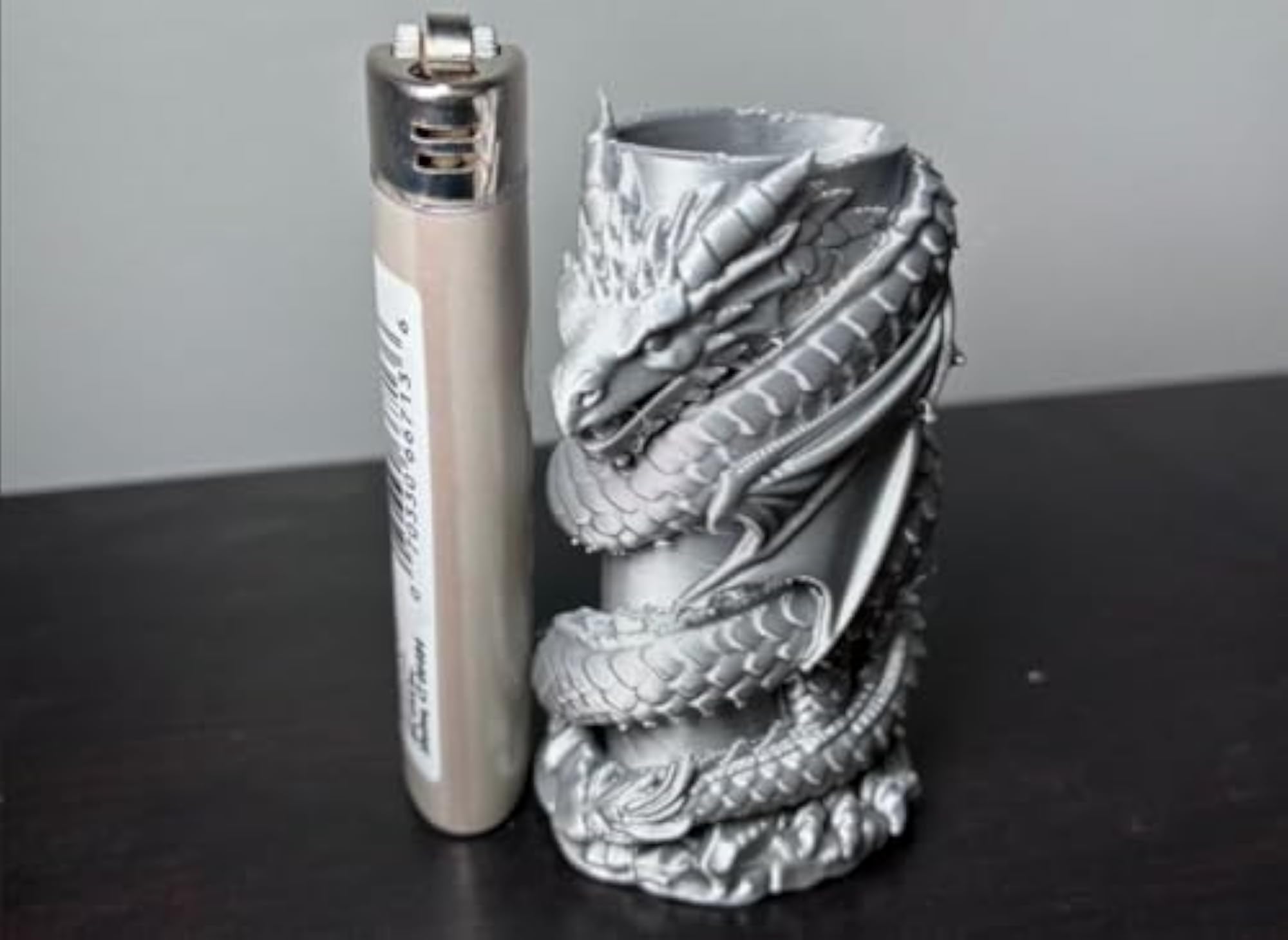 Premium Dragon Fantasy Themed Sleeve for BIC Lighters