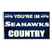 NFL Seattle Seahawks In Country Flag with Grommets, 3 x 5-Foot