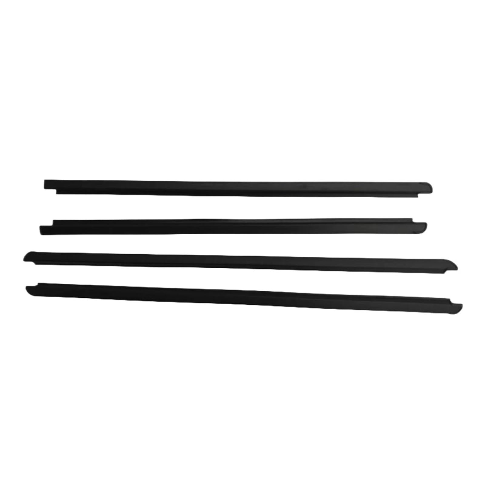 4PCS Outer Windows Rubber Weatherstrip Waterproof Sealing Belt Trim for Mazda 2 DE Hatchback 2007-2014 ATGCBCAUF