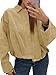 Cicy Bell Womens Faux Suede Bomber Jackets Oversized Cropped Zip Up Lapel Coats Fall Casual Outerwears