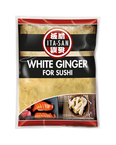 ITA-SAN Sushi Ingwer WEIß / WHITE GINGER FOR SUSHI 1kg Abtropfgewicht