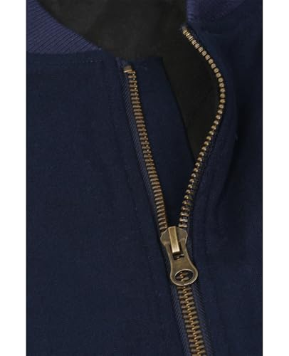 Image of ZENTHACE Mens Quilted Lined Duck Canvas Work Vest,Brass Zip Up