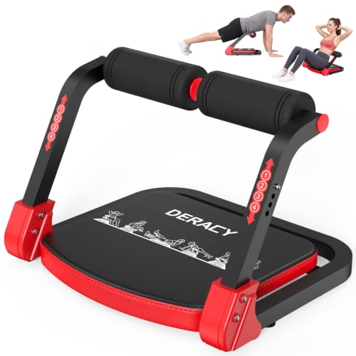 DERACY Adjustable Ab Trainer Machine