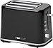 Clatronic TA 3554 Tostapane, Nero-Argento