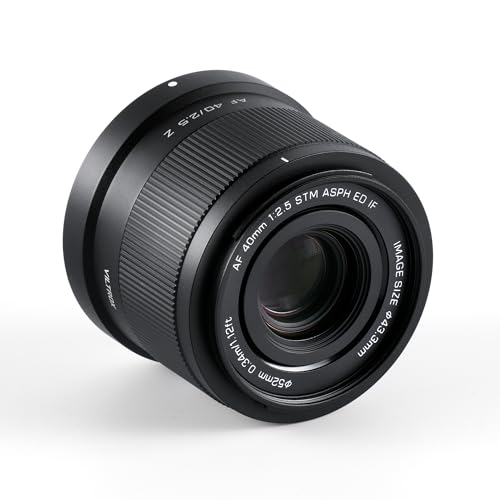 Image of VILTROX 40mm F2.5 Z Mount Lens, AF 40mm f /2.5 Z Full Frame Lens for Nikon Z Mount Zf Z7II Z6II Z8 Z9 Z5 Z30 Z50
