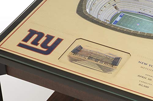 Youthefan Nfl New York Giants 25-Layer Stadiumview Lighted End Table #TOP3