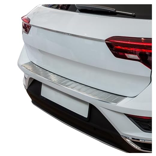 tuning-art BL932 Ladekantenschutz mit Abkantung passend für VW T-ROC Typ A1 2017-2025 / auch passend für das Facelift sowie das Cabrio
