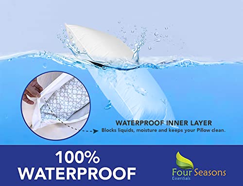 Four Seasons Essentials MES-PPST-4PK Standard Pillow Protectors  thumb #4