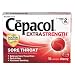 Cepacol Extra Strength Sore Throat & Cough Drop Lozenges, Cherry 16ct