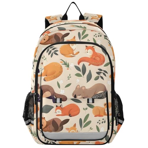 Sac à dos de voyage enfant avec faune endormie pour des vacances ou le sport en famille