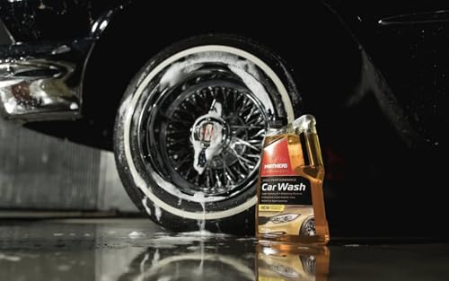Mothers California Gold High Performance Car Wash, 16 oz. — pH Balanced, Eco-Friendly, Super-Sudsy, Foam Cannon, Safely Cleans Without Stripping Wax, Sealant or Coating, Removes Dirt & Grime (05600)