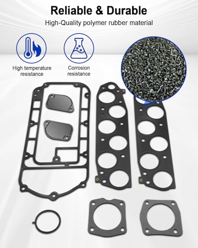 Image of Intake Manifold Gasket Set Fit for Honda Pilot 2003-2008 Acura MDX 2003-2006 Replace MS 96410-1
