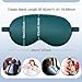 Geyoga 24 Pcs Silk Sleep Masks Soft Satin Eye Masks for Sleeping with Adjustable Elastic Strap Comfortable Blindfold Eyeshade for Men Women Travel Nap Night Sleep(Black, Grey, Green, Pink)