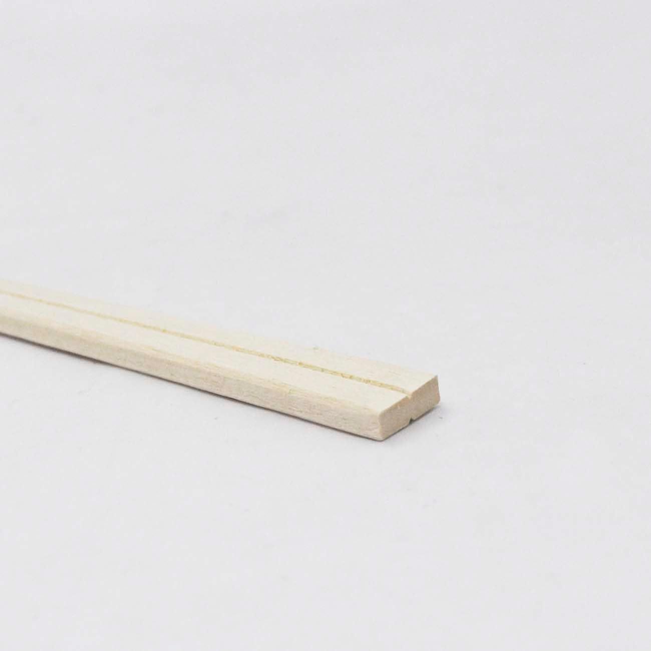 大和物産 Love Green! 業務用 割り箸 元禄箸 裸 溝が入って割りやすい 植林材 無漂白 エコ 100膳 20cm 11082 - 3