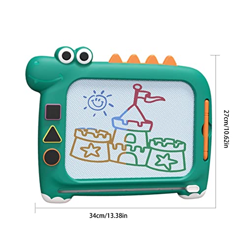 Quadro de desenho magnético apagável, quadro de rabiscos Montessori 7-em-1abs | Quadro de desenho in