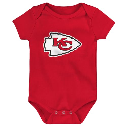 Outerstuff Newborn Red Kansas City Chiefs Primary Logo Bodysuit