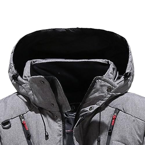 Manteau matelassé de ski homme pour rester au chaud sous la pluie et la neige