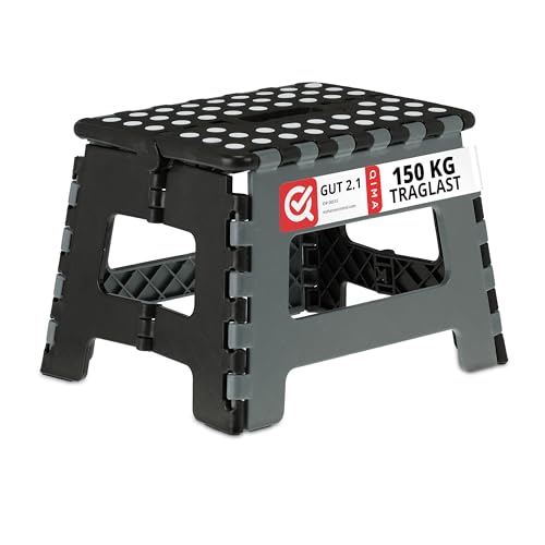 Tabouret pliant contre le manque de place petit escabeau 1 marche stable