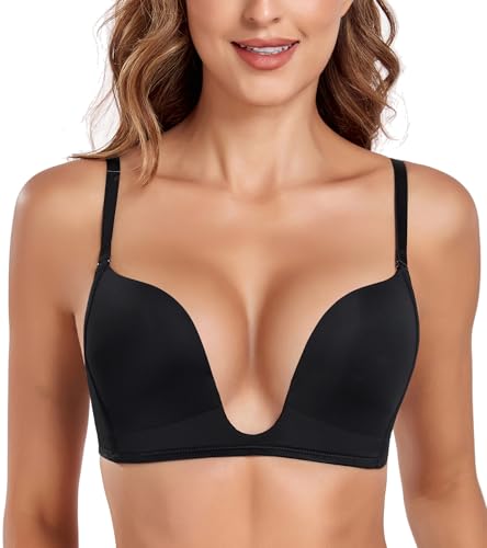 Soutien-gorge push-up en V profond Lemorosy lingerie fine