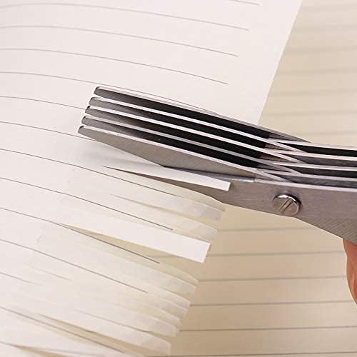 Kitchen Scissors Kitchen Shears 1PC Multi Layers Stainless Steel Knives Multi-Layers Scallion Cutter Herb